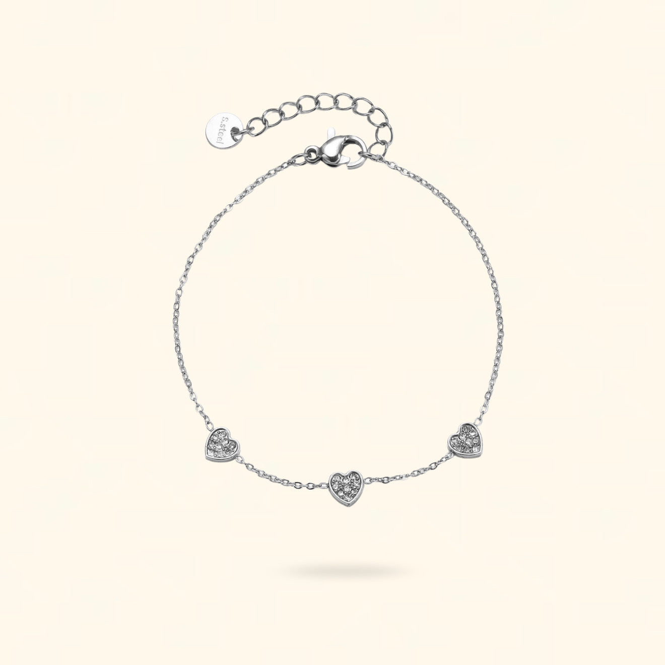 PULSERA ZOÉ PLATEADA