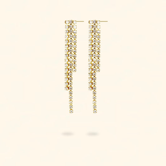 PENDIENTES SHINE DORADO