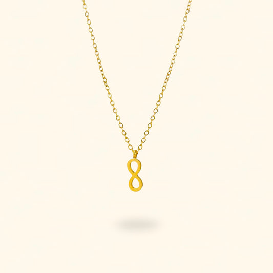 COLLAR INFINITO DORADO