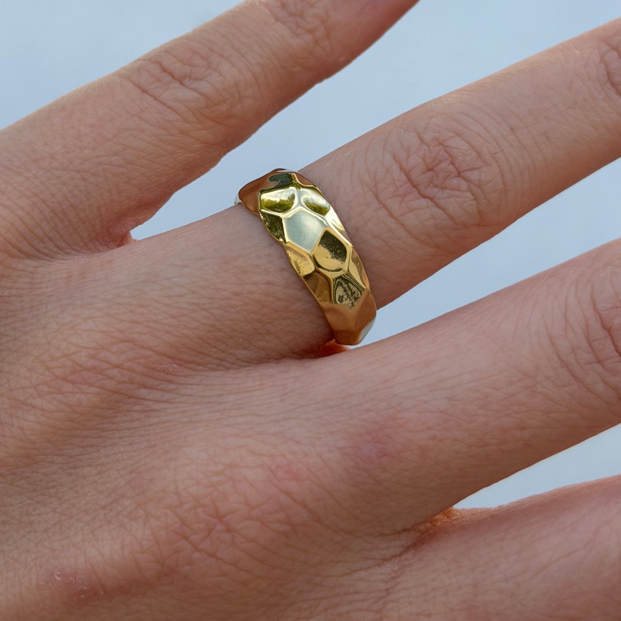 ANILLO SELENIA DORADO