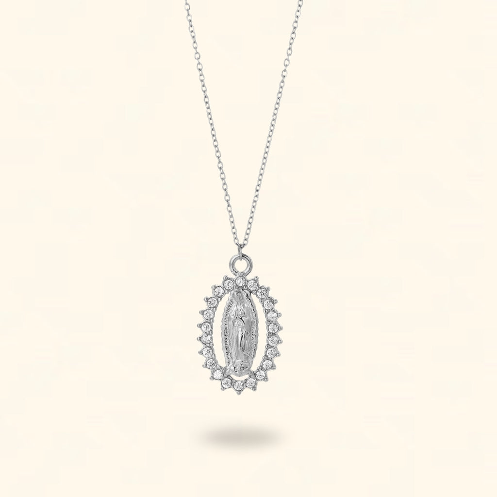 COLLAR MILAGRO PLATEADO