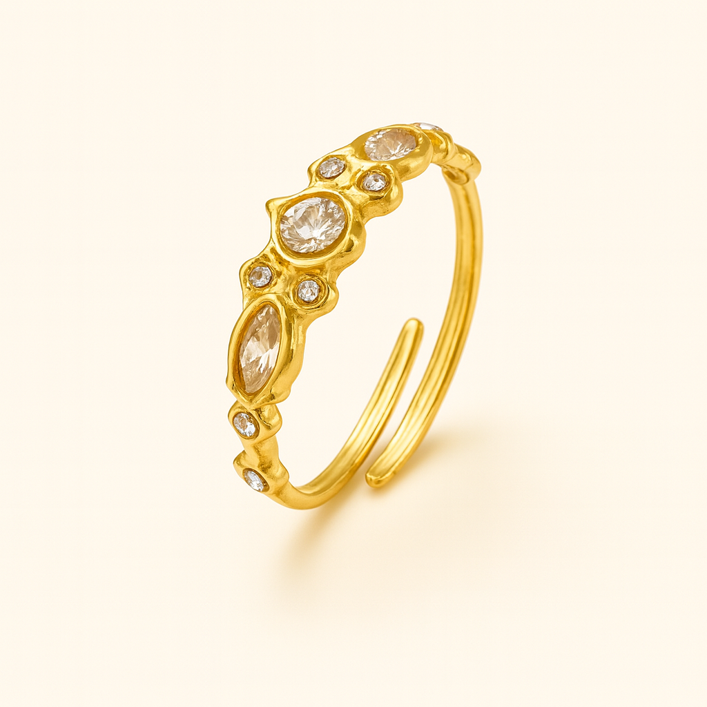 ANILLO VÉSPERA DORADO