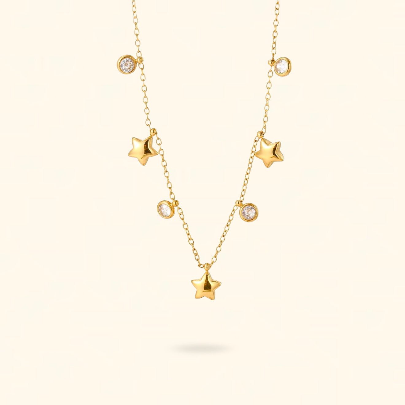 COLLAR BIJOU DORADO