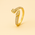 ANILLO CLAVENDRA DORADO