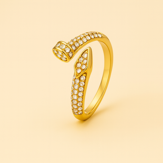 ANILLO CLAVENDRA DORADO