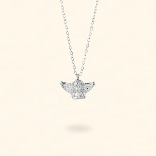 COLLAR ÁNGEL PLATEADO