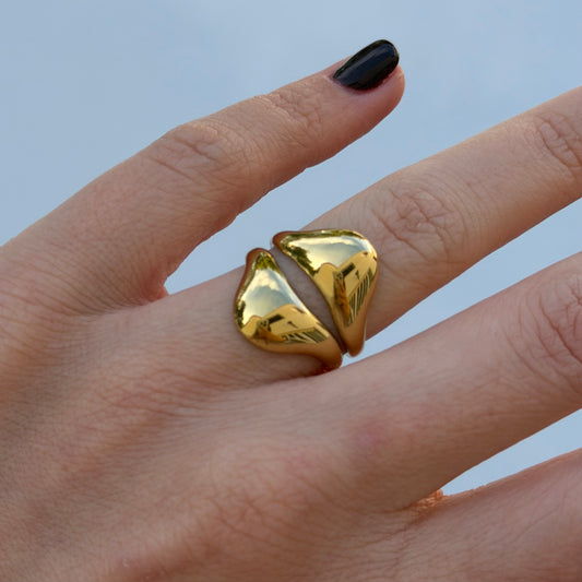 ANILLO DUALIS DORADO