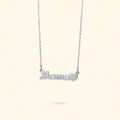 COLLAR LOVE MAMÁ PLATEADO