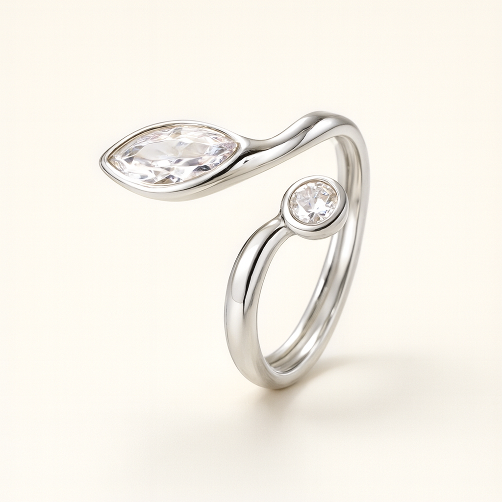 ANILLO ZIRCOBRA PLATEADO