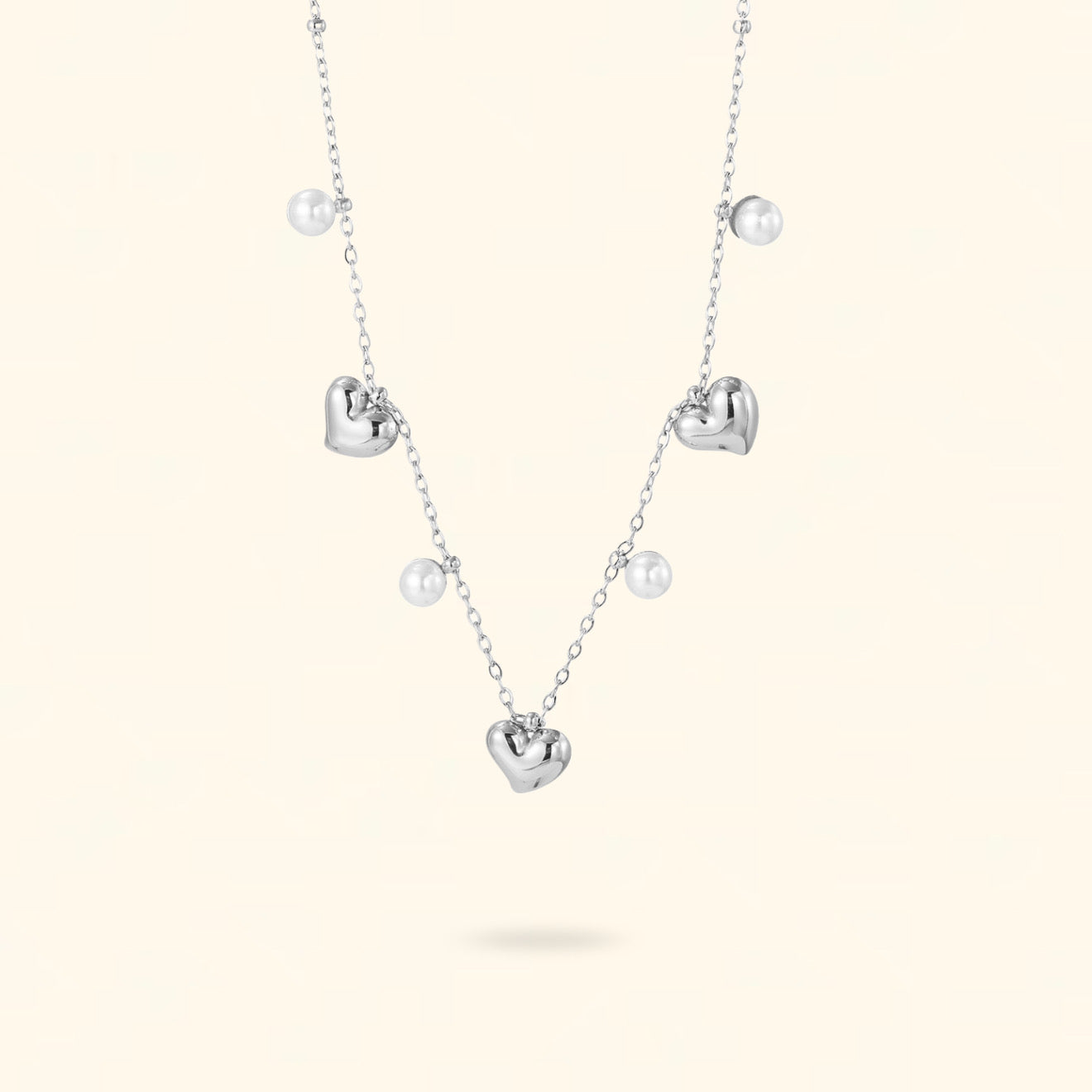 COLLAR LOU PLATEADO