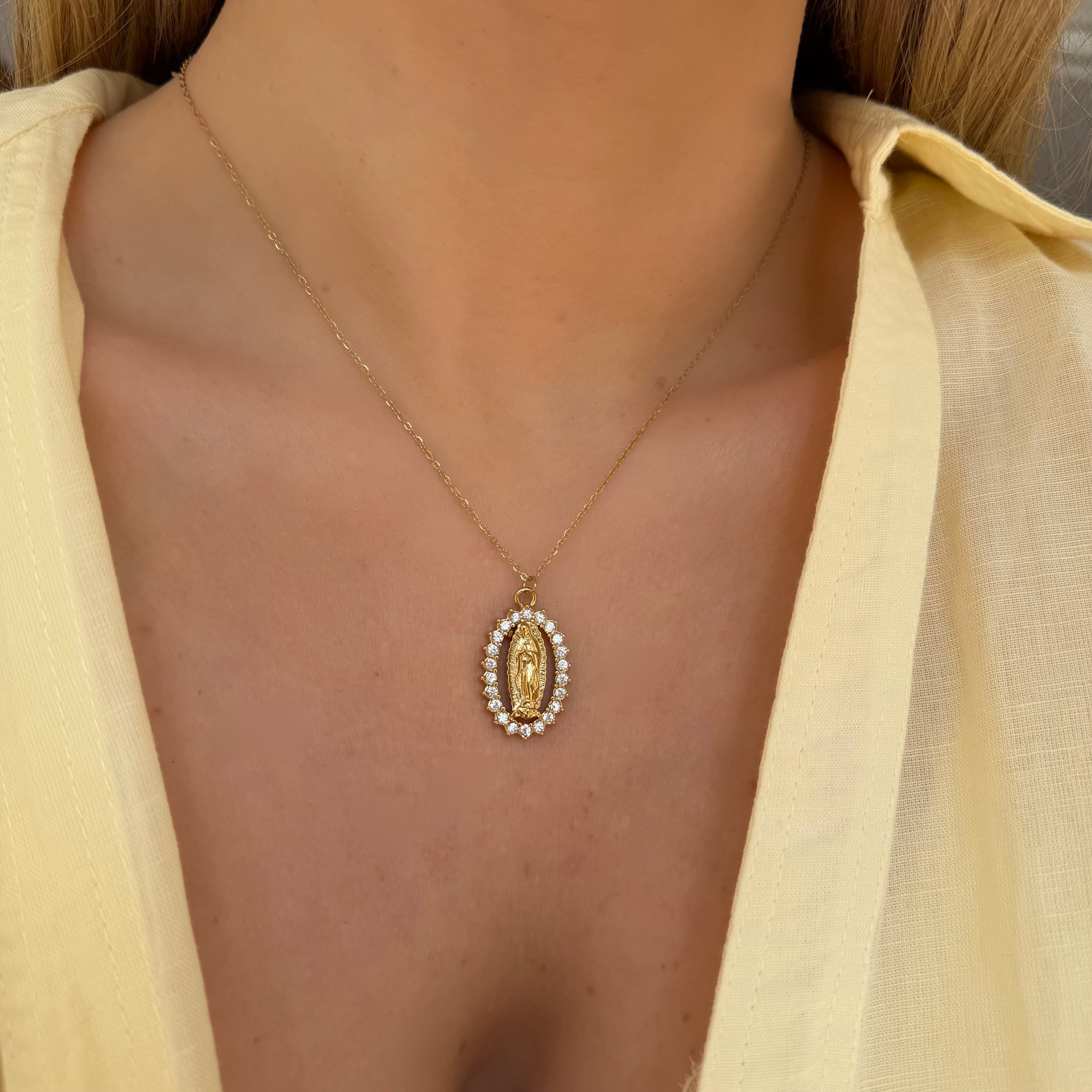 COLLAR MILAGRO DORADO