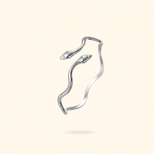 BRAZALETE MAMBA PLATEADO