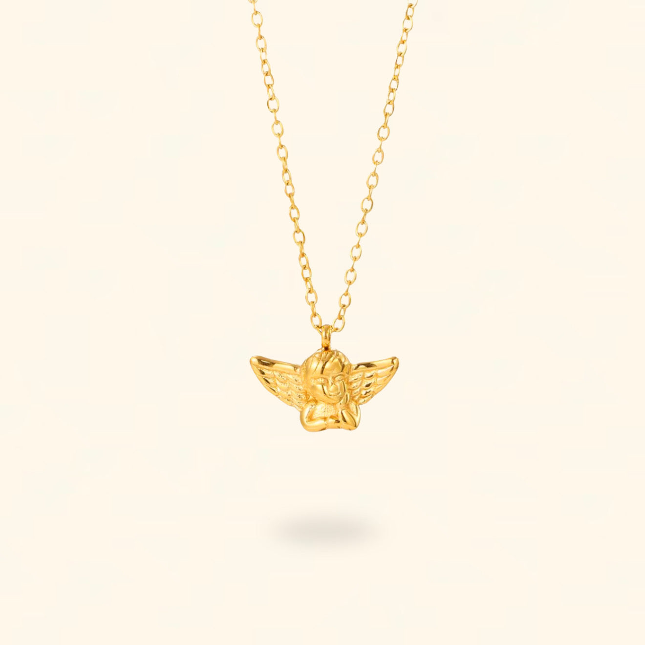 COLLAR ÁNGEL DORADO