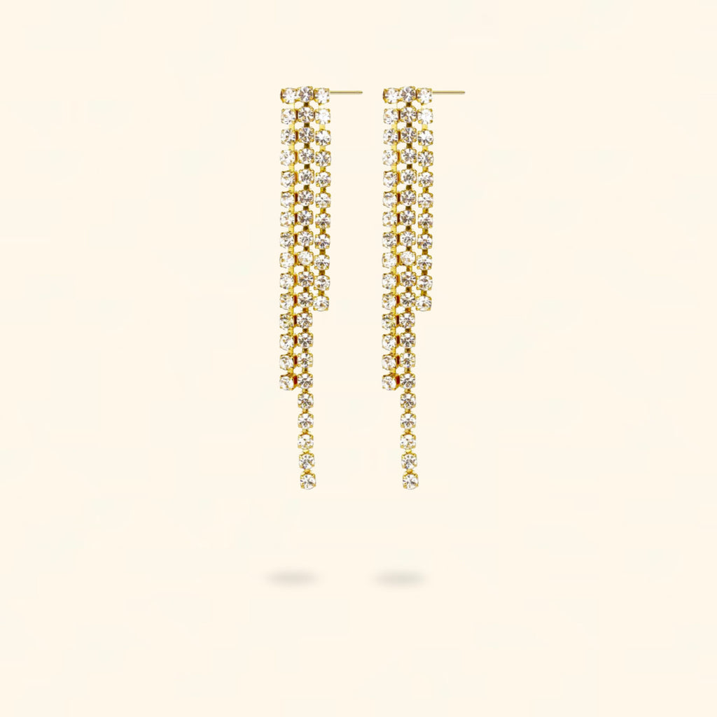 PENDIENTES SHINE DORADO