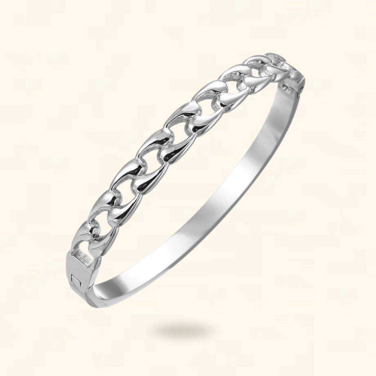 BRAZALETE BOOMIA PLATEADO
