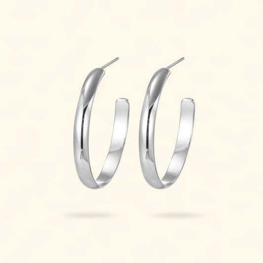 PENDIENTES EDEN PLATEADO