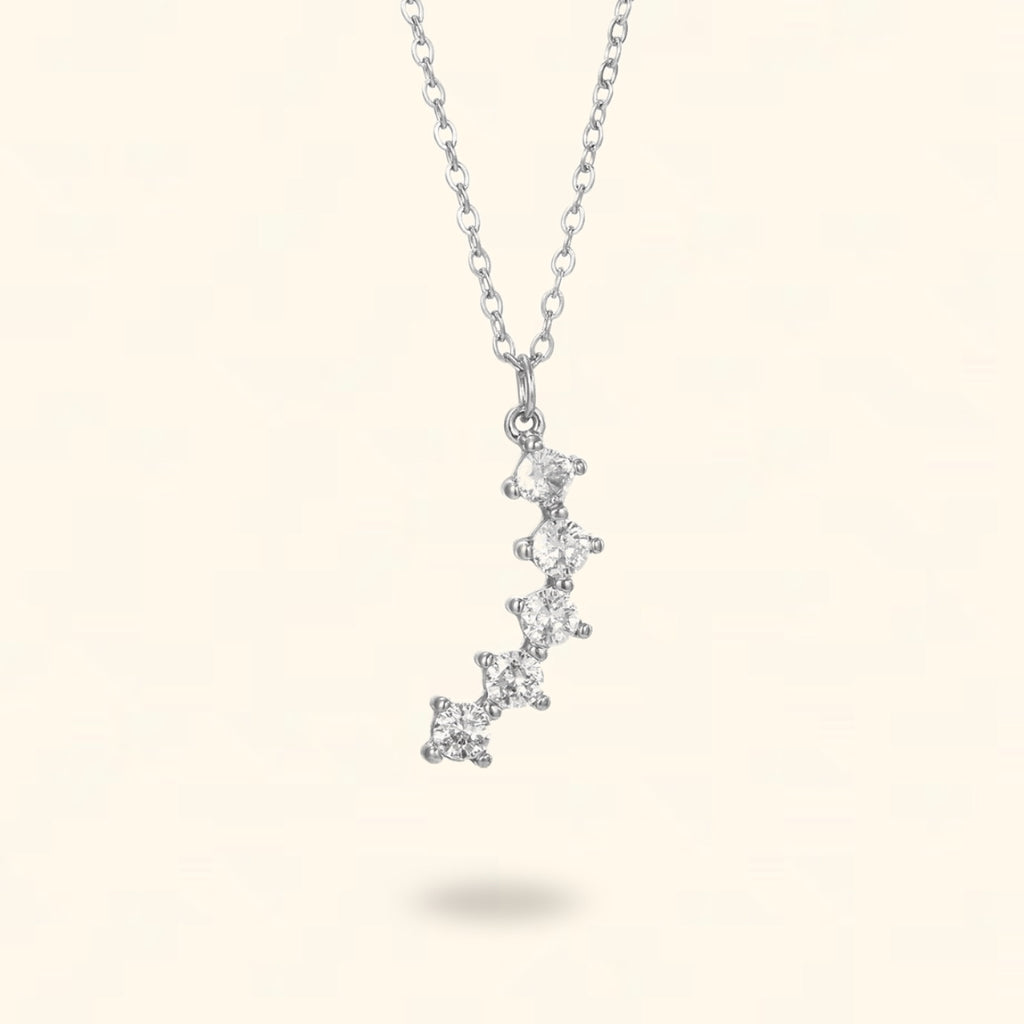 COLLAR AURORA PLATEADO