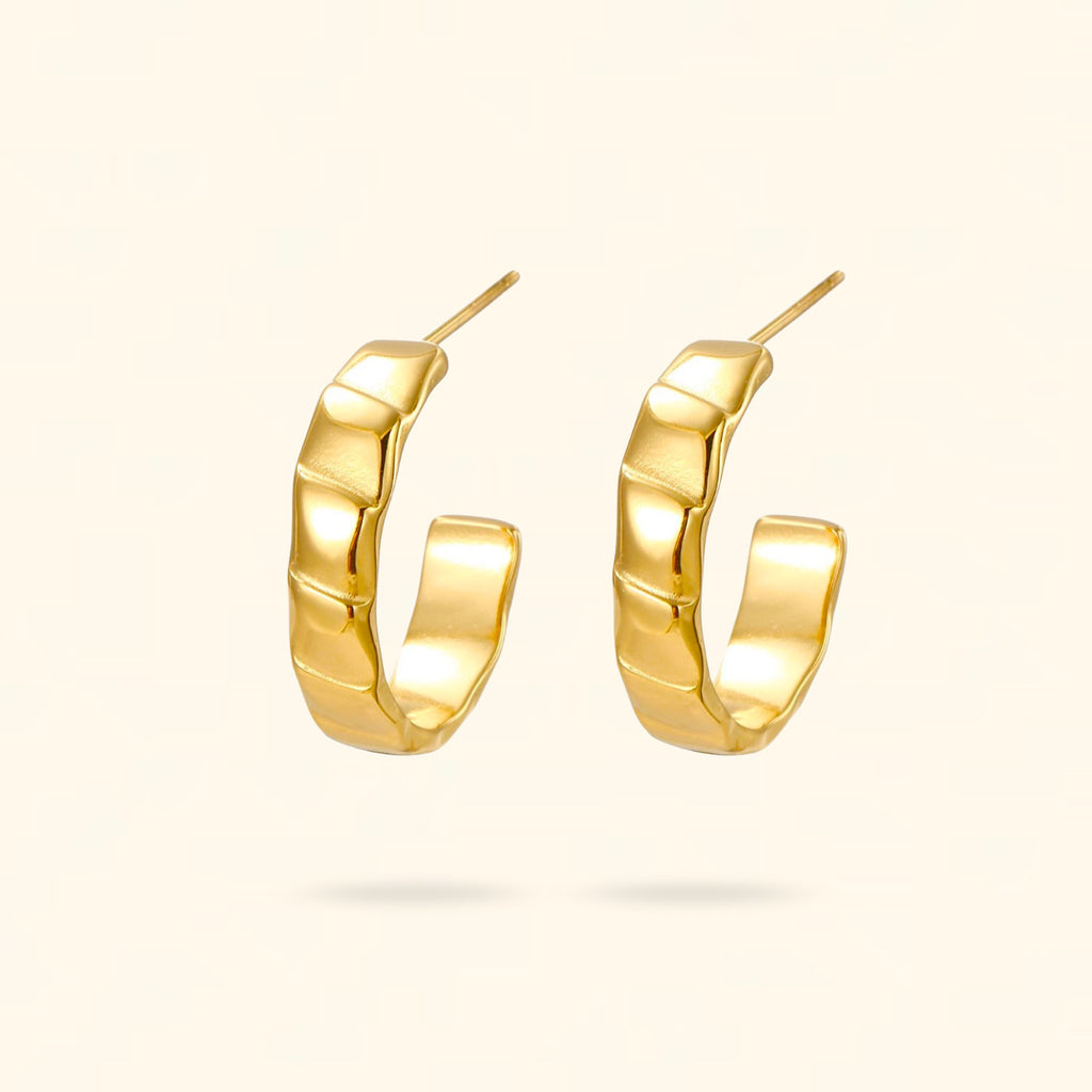 PENDIENTES CLARA DORADOS