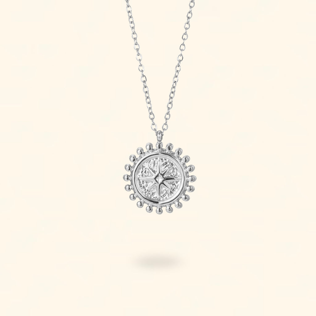 COLLAR LUMIN PLATEADO