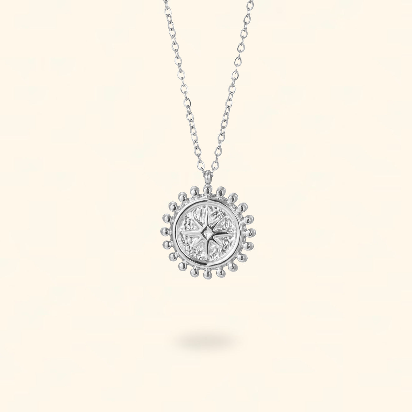 COLLAR LUMIN PLATEADO