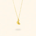 COLLAR LUNA DORADO