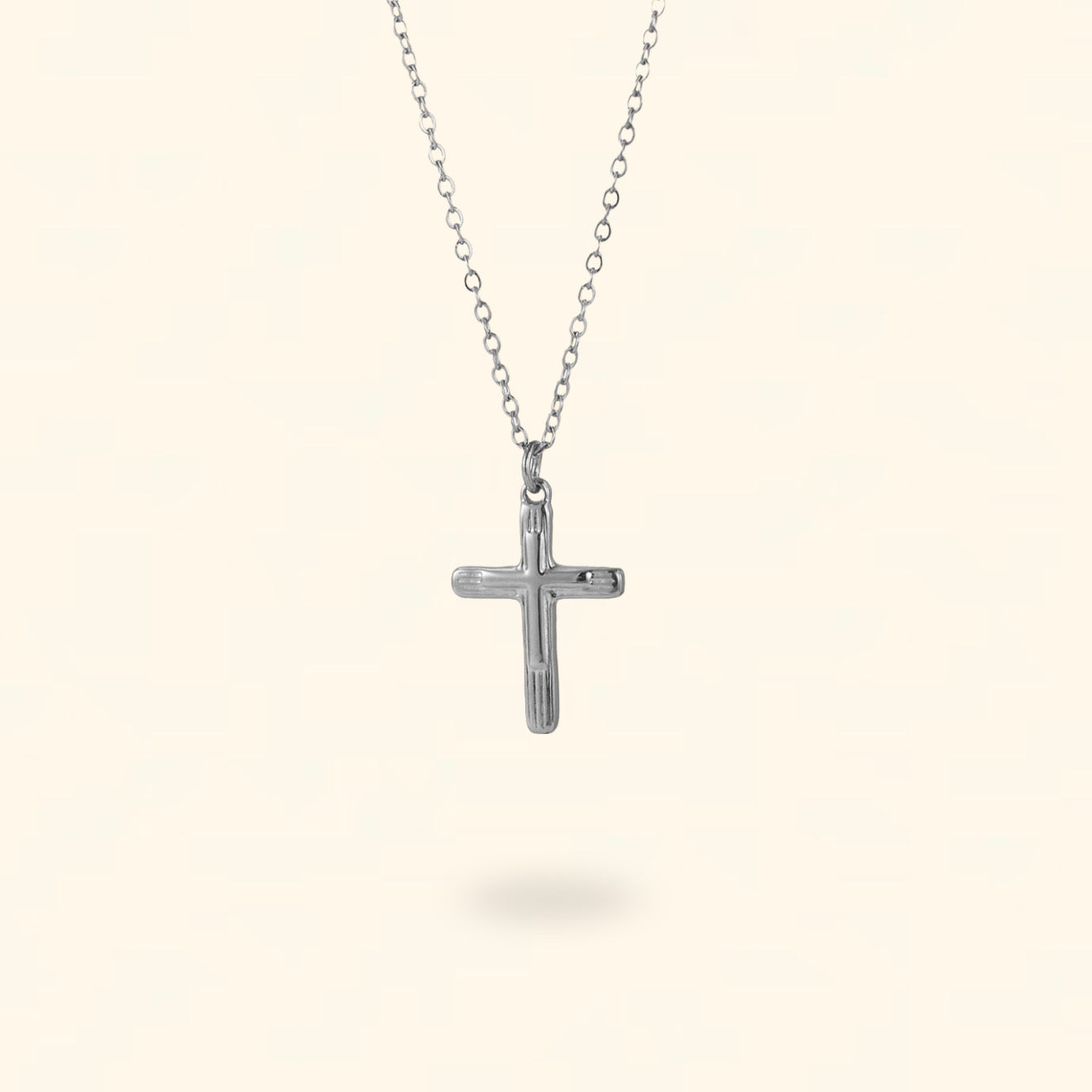 COLLAR BENDITA PLATEADO