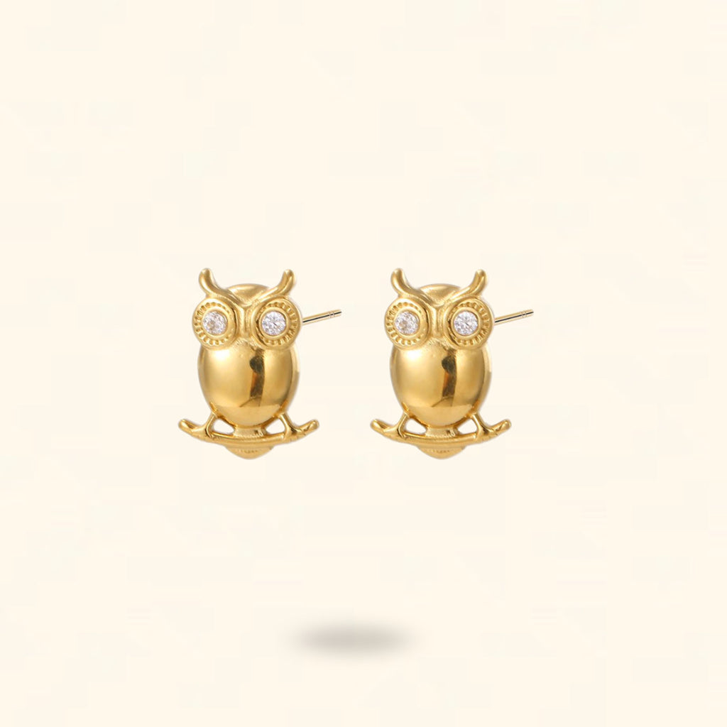 PENDIENTES NOCTIRA DORADO