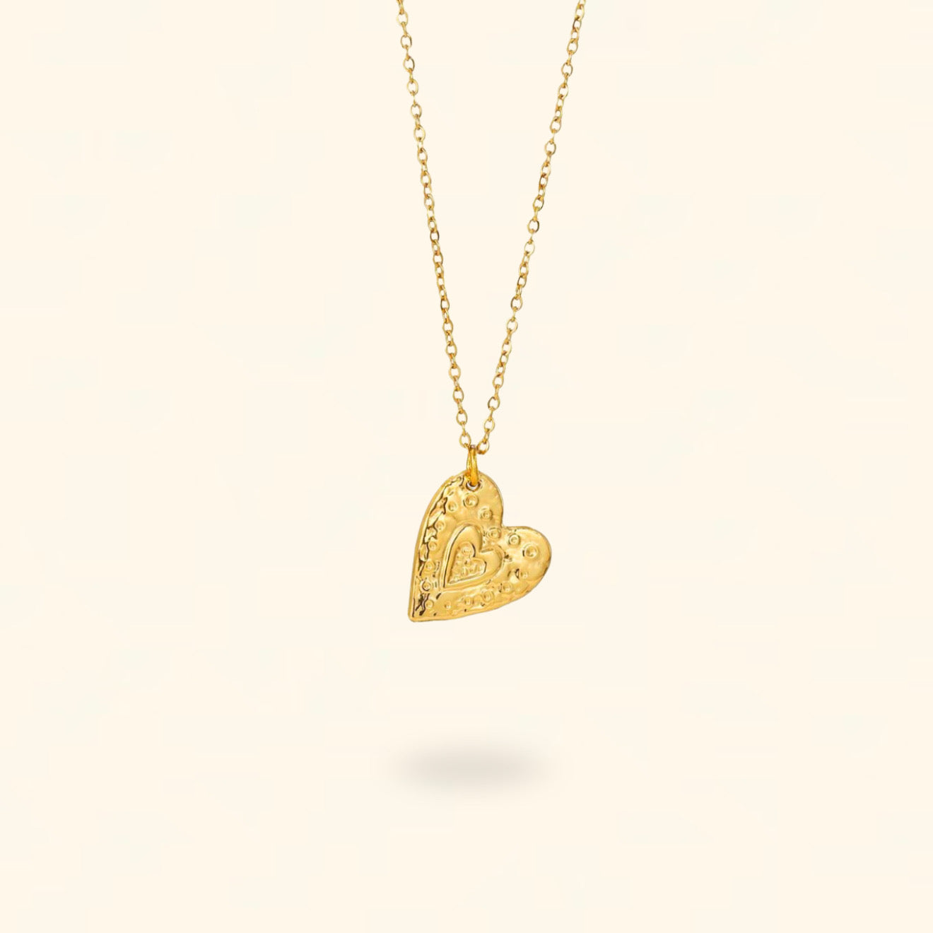 COLLAR LATIDO DORADO