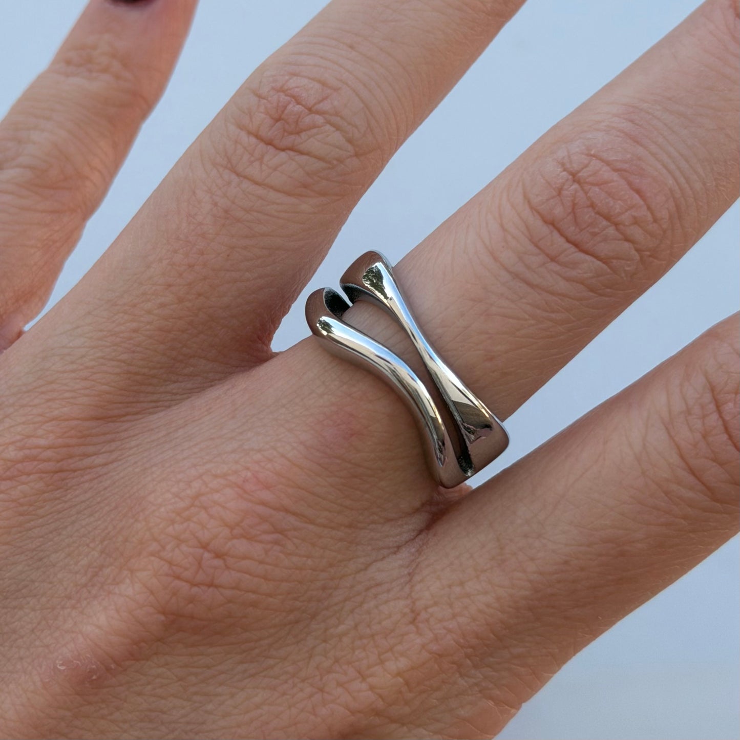 ANILLO AURORA PLATEADO