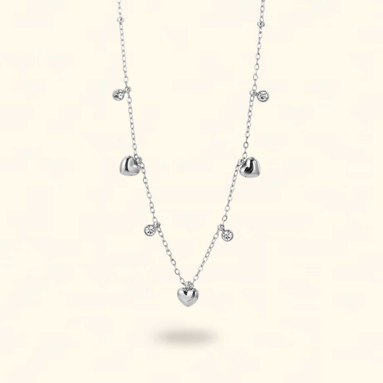 COLLAR VELIA PLATEADO