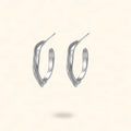 PENDIENTES VERTIUS PLATEADO