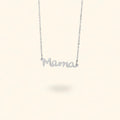 COLLAR MAMÁ PLATEADO