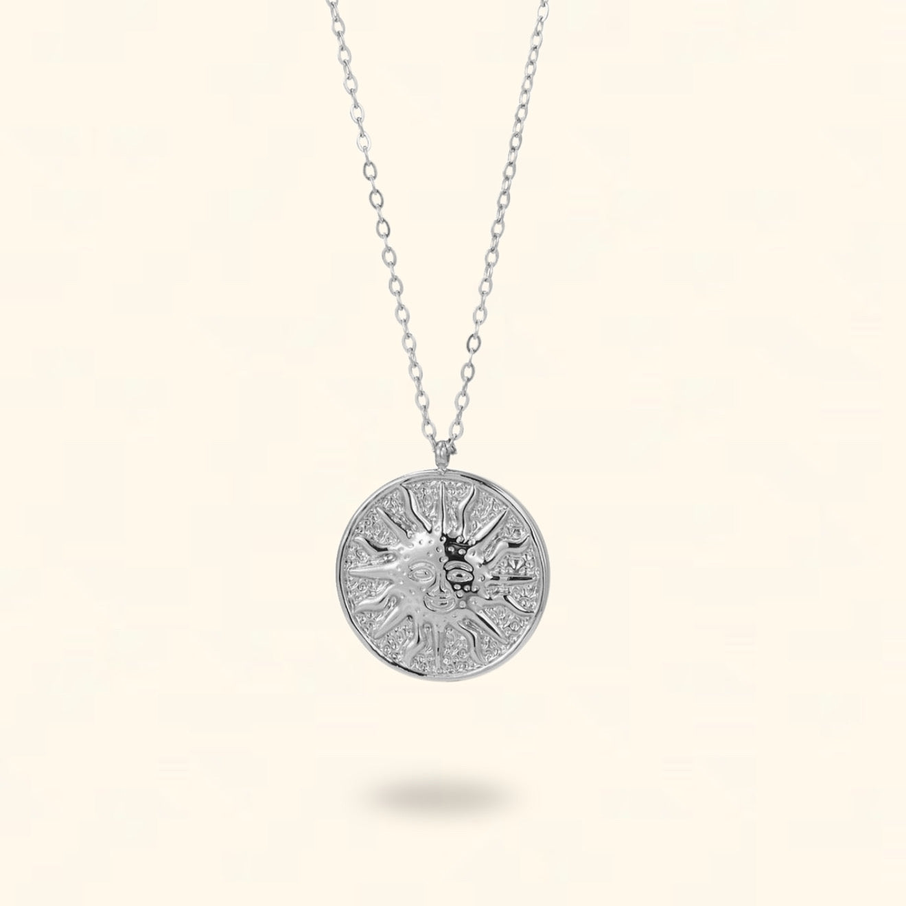 COLLAR SOLARIS PLATEADO