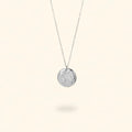 COLLAR MUNDO PLATEADO