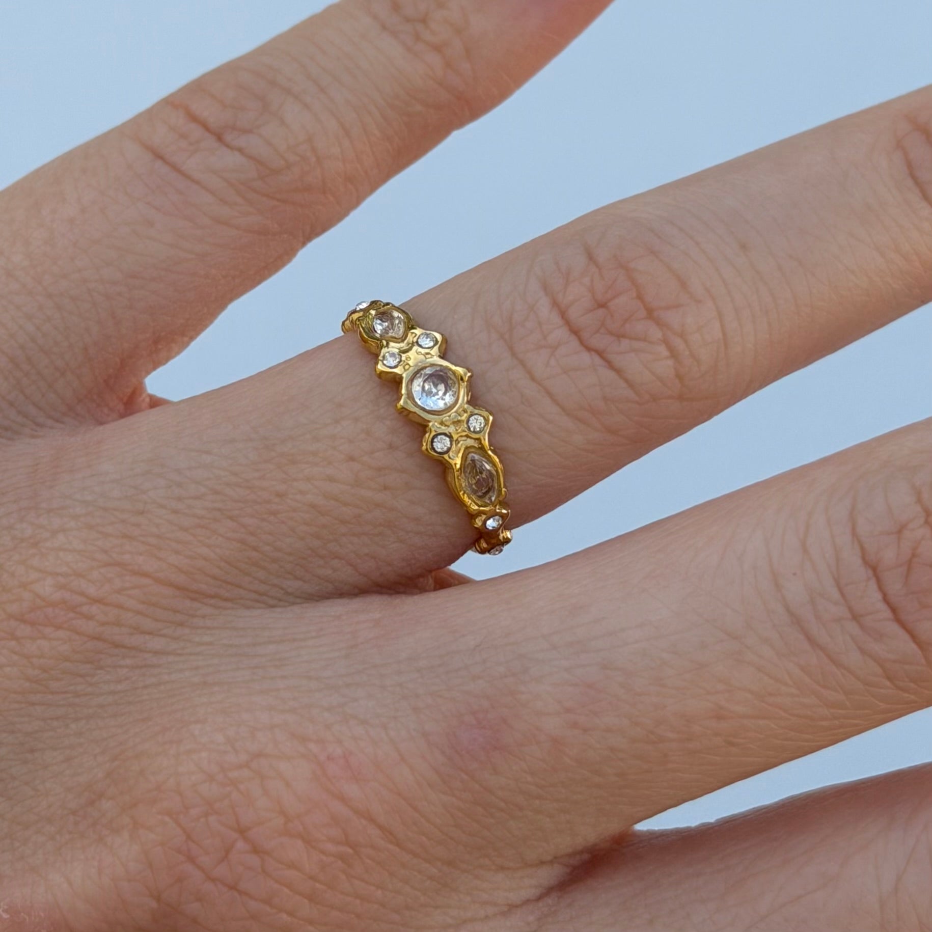 ANILLO VÉSPERA DORADO