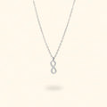 COLLAR INFINITO PLATEADO