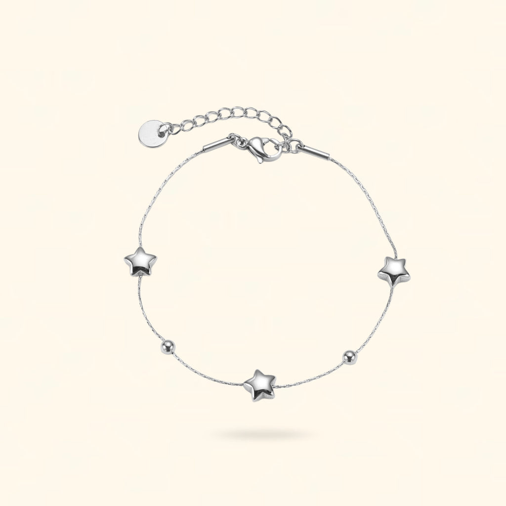 PULSERA INÈS PLATEADA