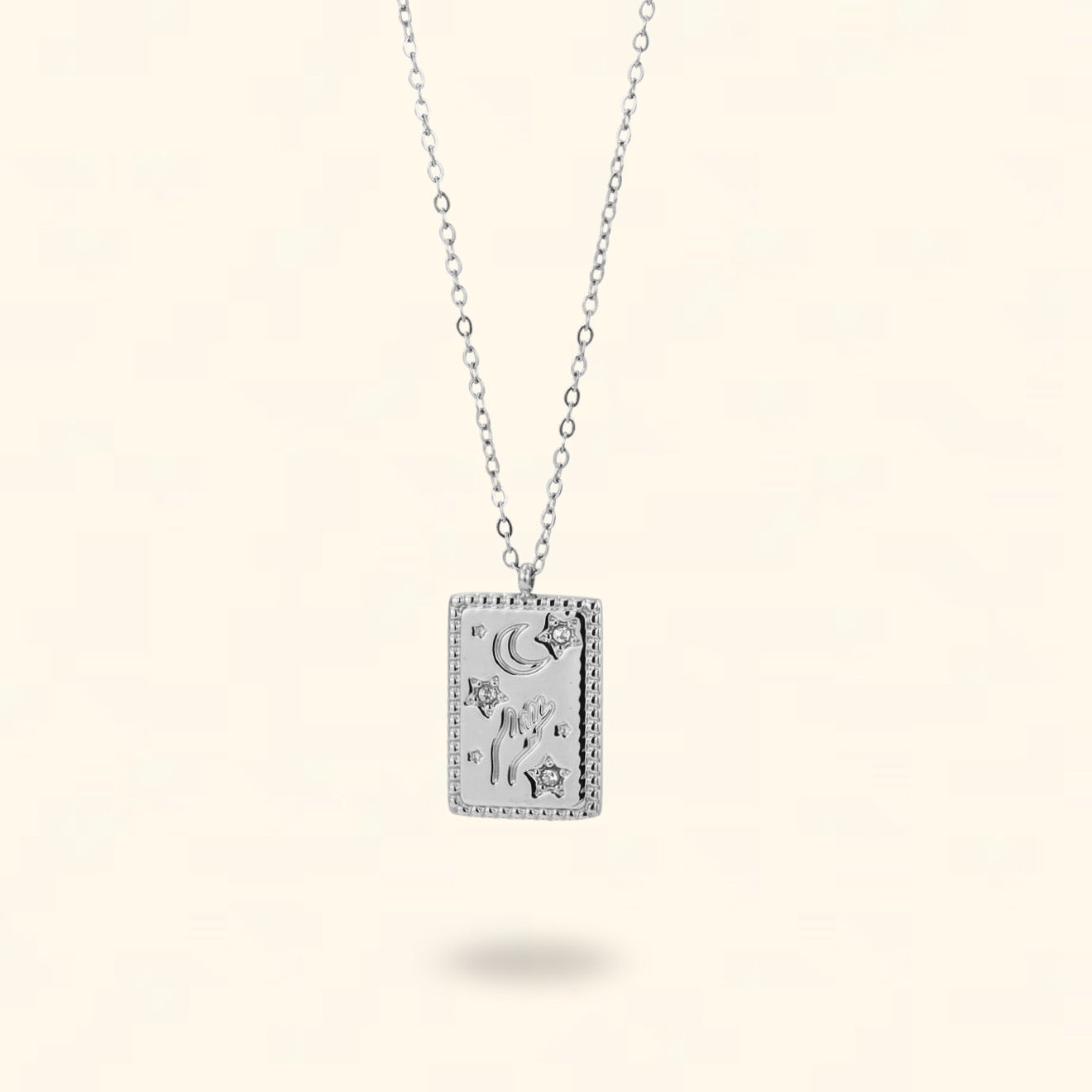 COLLAR NOCTA PLATEADO