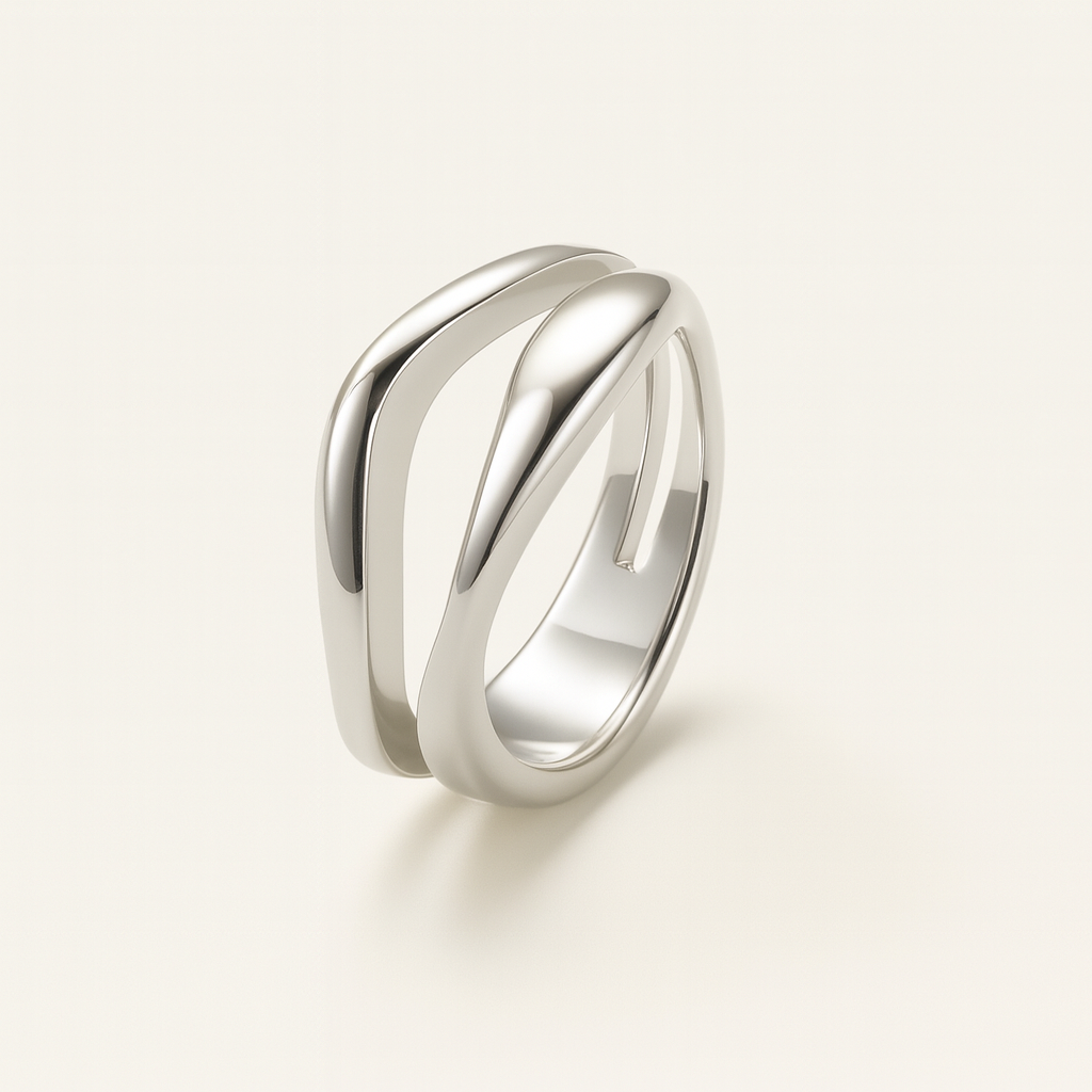 ANILLO AURORA PLATEADO