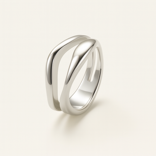 ANILLO AURORA PLATEADO