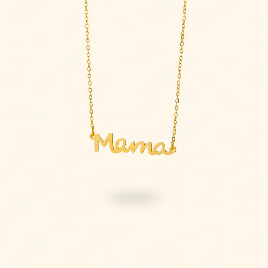 COLLAR MAMÁ DORADO