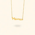 COLLAR MAMÁ DORADO