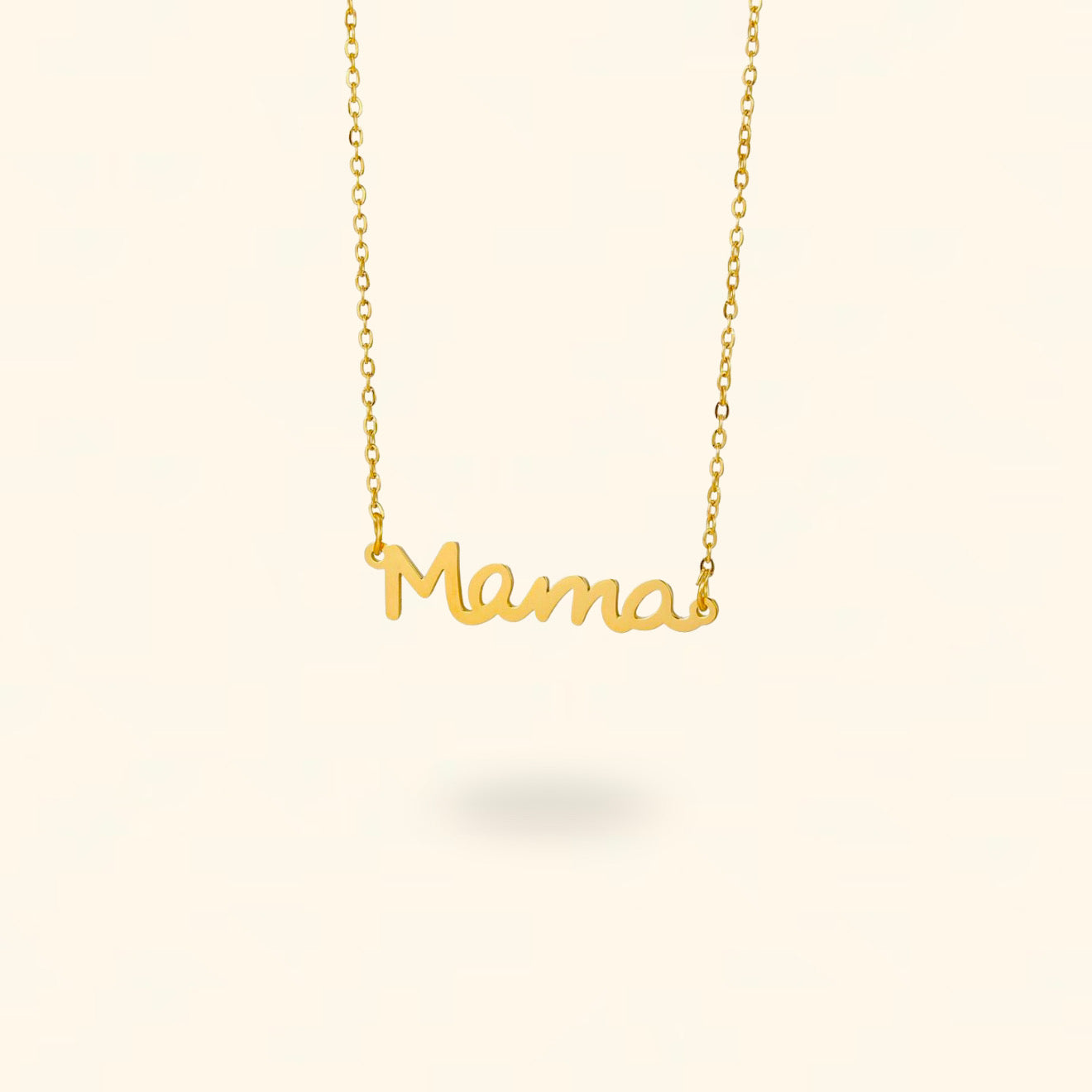 COLLAR MAMÁ DORADO