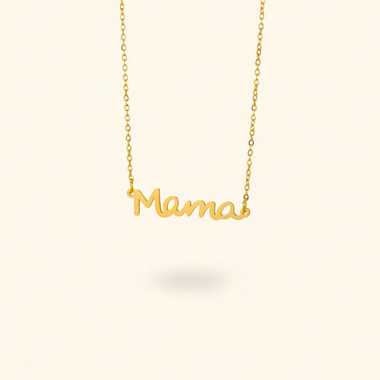 COLLAR MAMÁ DORADO