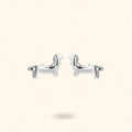 PENDIENTES DOGGIE PLATEADO