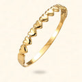 BRAZALETE BE LOVE DORADO