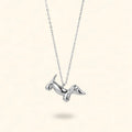 COLLAR DACKEL PLATEADO