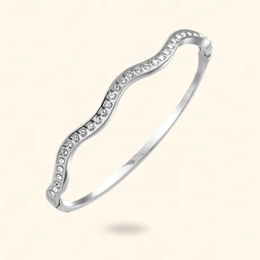 BRAZALETE AZALEA PLATEADO