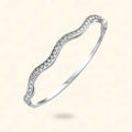 BRAZALETE AZALEA PLATEADO