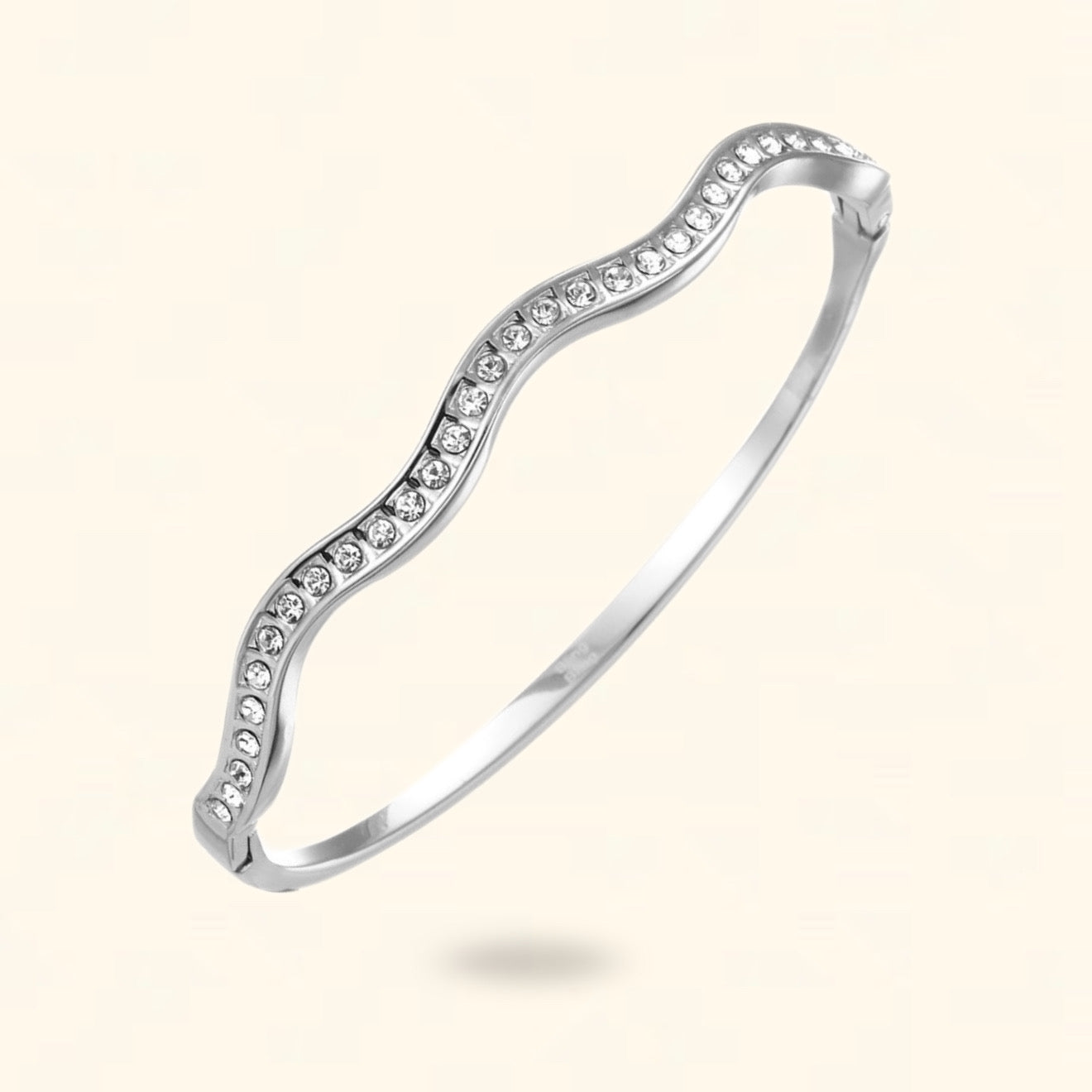 BRAZALETE AZALEA PLATEADO